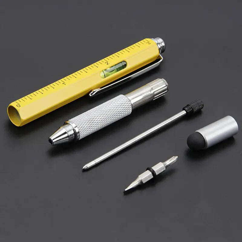 Hexagonal 6-in-1 Multifunction Stylus Pen