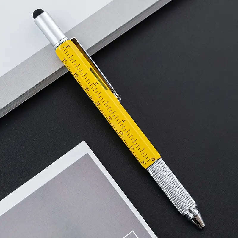 Hexagonal 6-in-1 Multifunction Stylus Pen