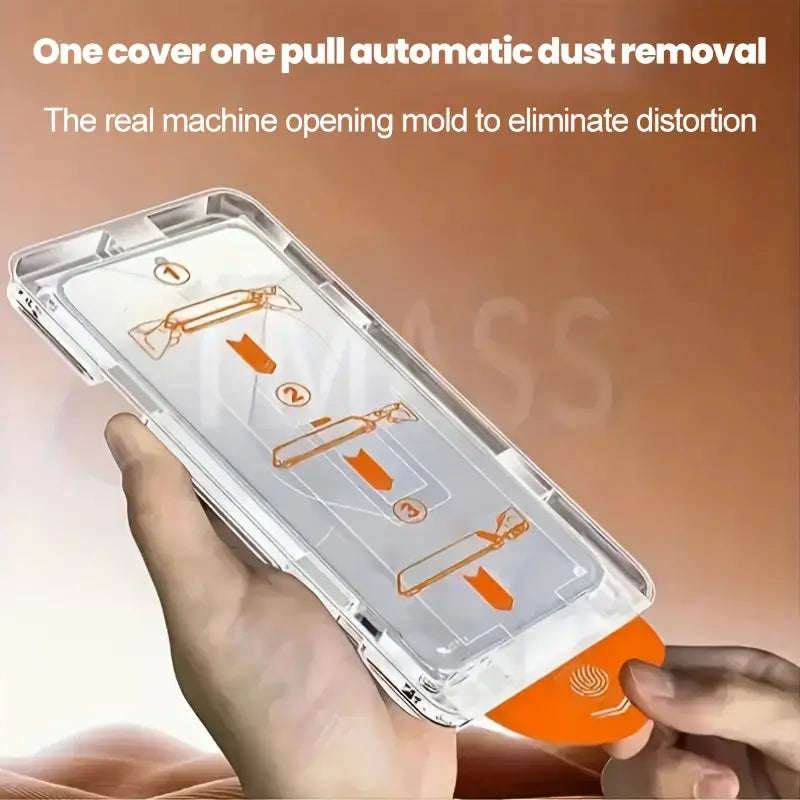 3pcs One-click Dust free Installation HD Screen Protector for Samsung Galaxy S24 Ultra