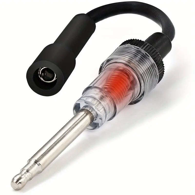 1pc Spark Plug Tester, Engine Ignition Diagnosis Tool, Durable Plastic Body, Easy to Use, Accurat...