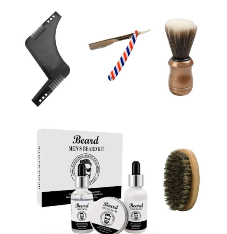 Men's 7 Pieces Professional Grooming Kit
