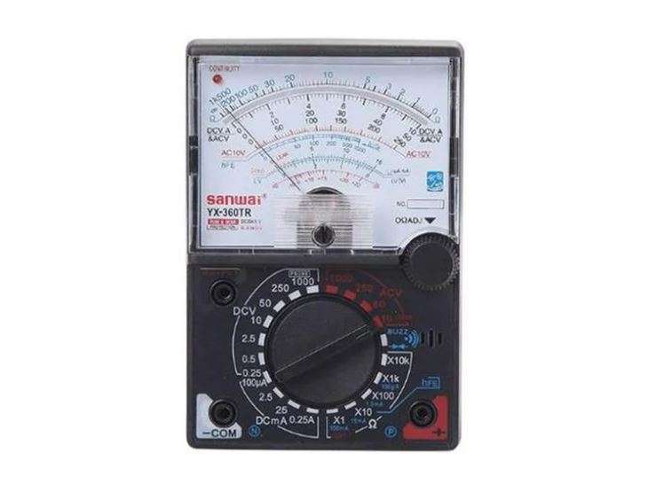 Analog Multimeter 1000v LED and Buzzer