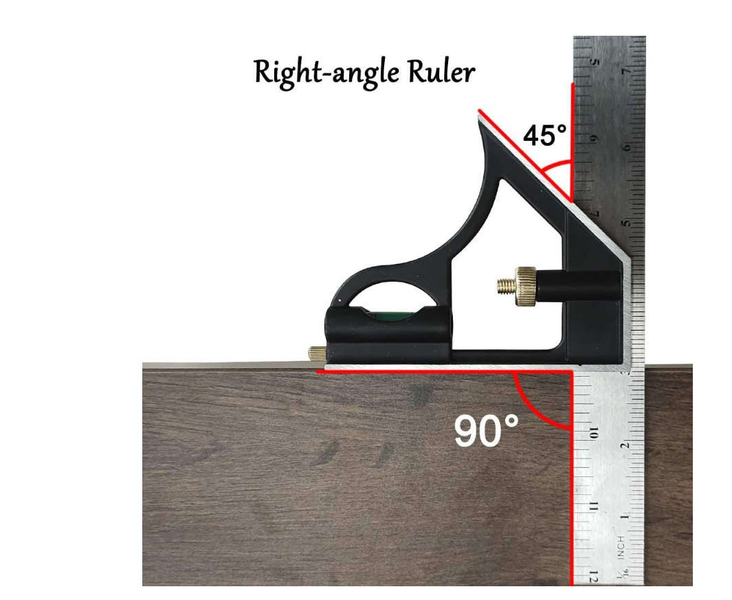 Multi-Function Combination Square 30cm Stainless Steel