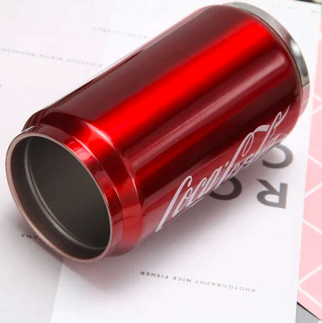 Stainless Steel Coca Cola Straw Water Bottle