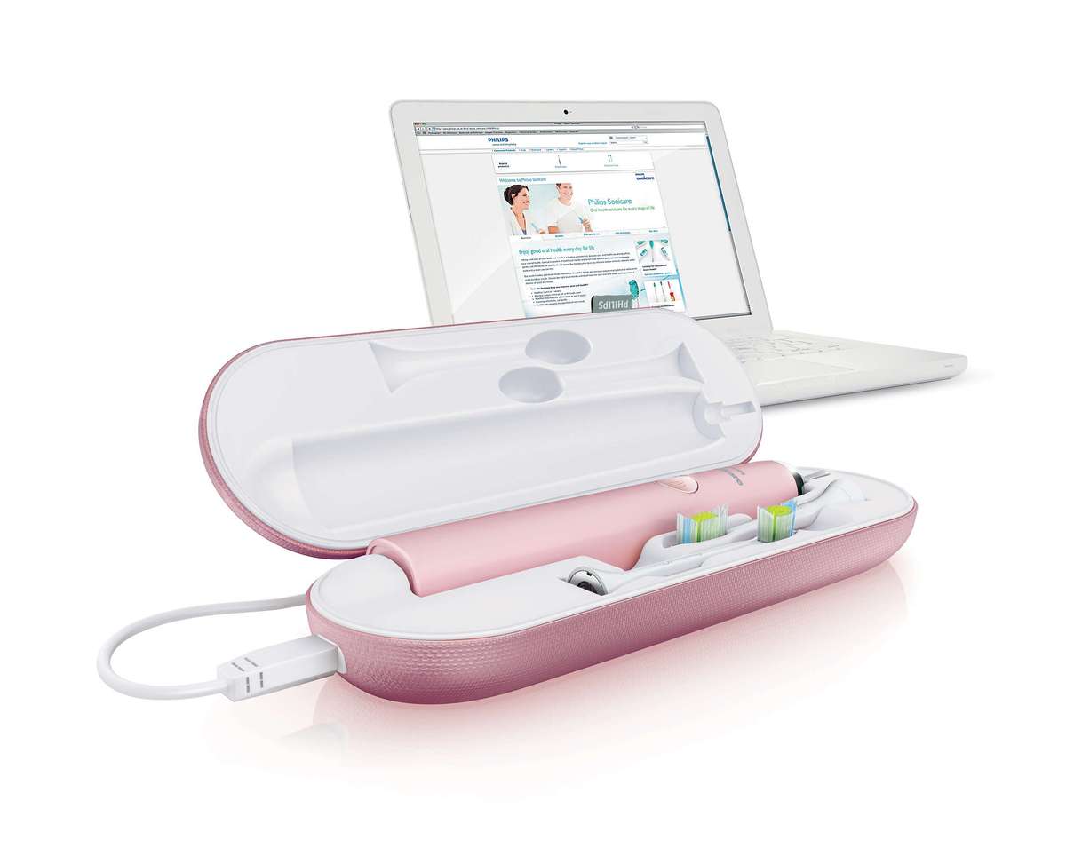 Phillips Sonicare Pink Diamond Clean Toothbrush