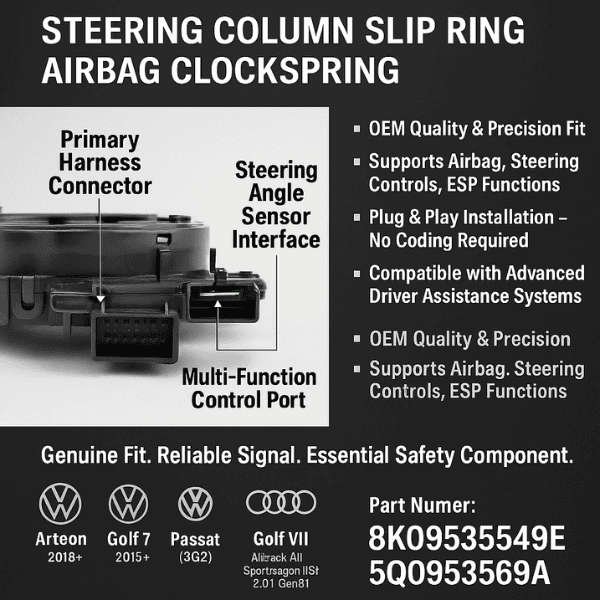 SLIP RING FOR VW/AUDI - 5Q0953549E/ 5Q0953569A