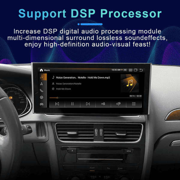 10.25" Android Car GPS Radio Navigation Wireless Carplay For Audi A3 2014-2020 - 4GB 64 GB