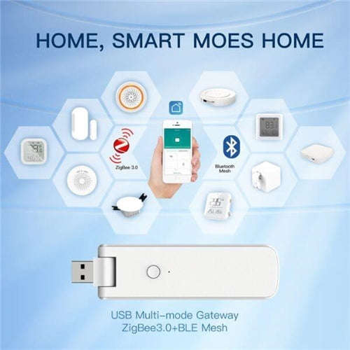 Tuya Smart USB Multi-Mode Gateway  WiFi Hub with Zigbee 3.0 & Bluetooth 5.0