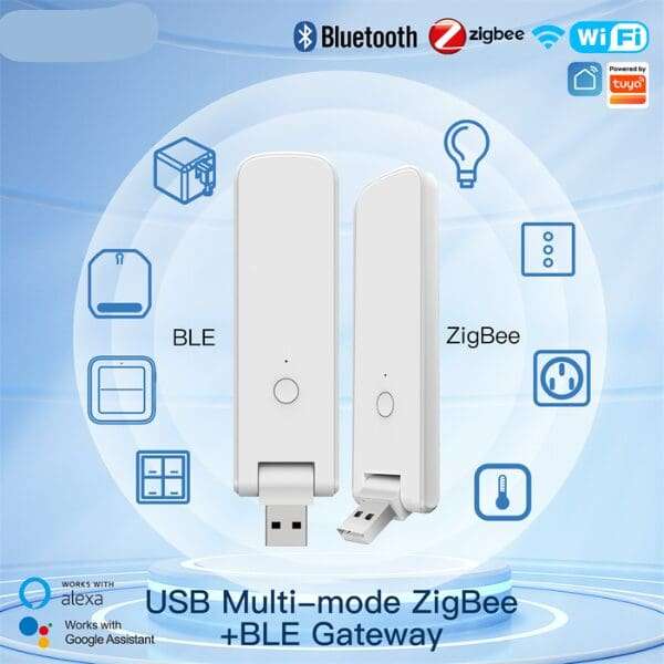 Tuya Smart USB Multi-Mode Gateway  WiFi Hub with Zigbee 3.0 & Bluetooth 5.0