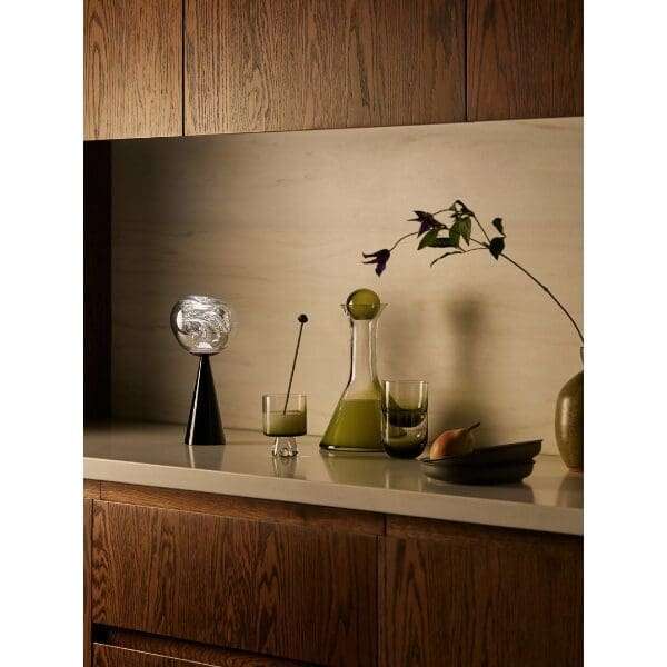Ultra Modern Designer Melt LED Portable Table Lamp - Black