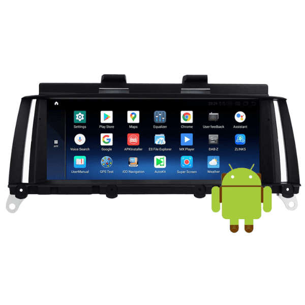 BMW F25 X3 10.25" 14-16 NBT XRC Android Navigation with Apple CarPlay and Android Auto 2GB 32GB