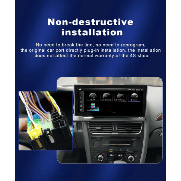 10.25" Android Car GPS Radio Navigation Wireless Carplay For Audi A3 2014-2020 - 4GB 64 GB