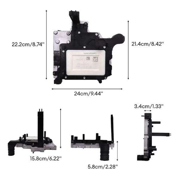 DSG DQ250 MQB TCU VW 02E DSG Auto Transmission ECU / TCM 02E927770AS  Refurb Replacement Unit