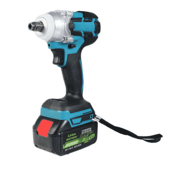 1/2" Impact Wrench Brushless Rechargeable Power Tool with 21V Battery