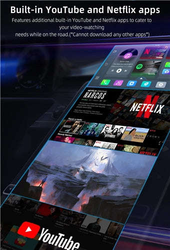 Play2Video Pro All in One Multimedia Adapter - Wired to Wireless Carplay Android Auto