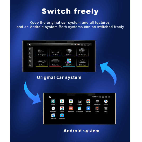 10.25" Android Car GPS Radio Navigation Wireless Carplay For Audi A3 2014-2020 - 4GB 64 GB