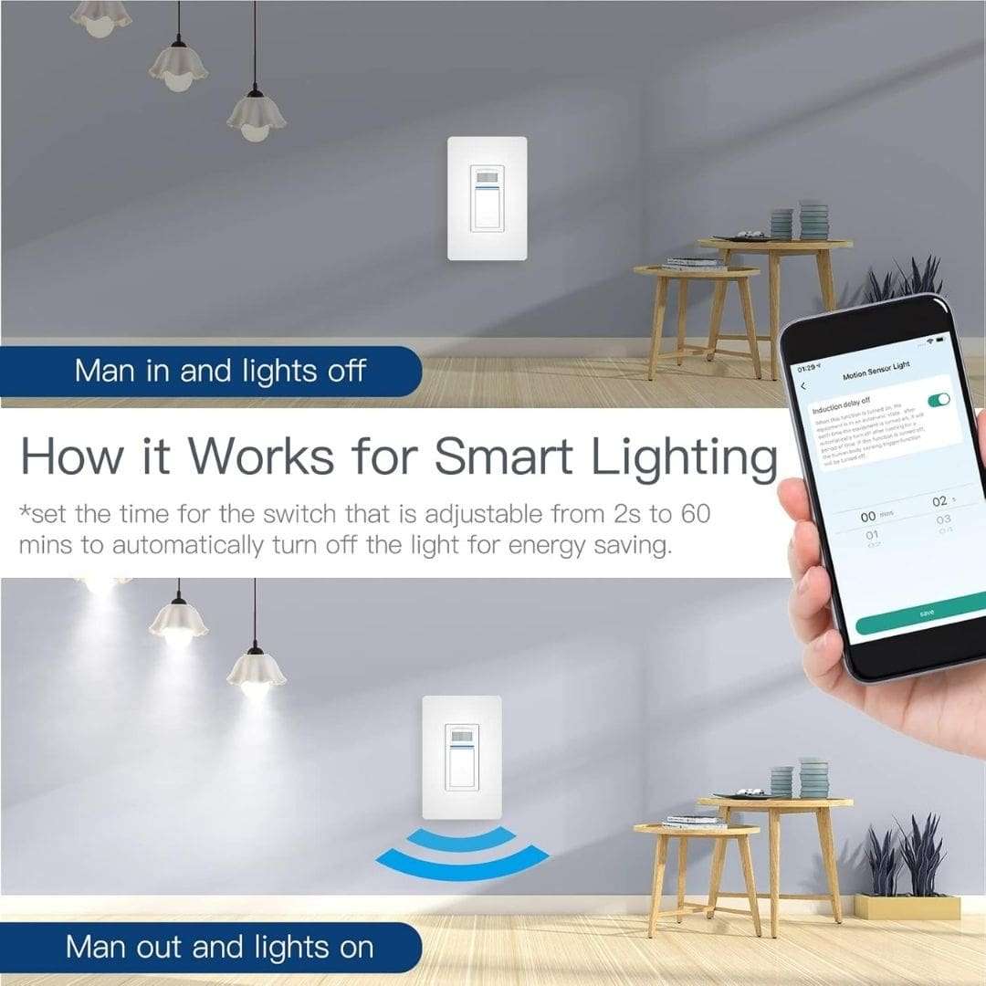 Smart Motion Sensor Light Switch