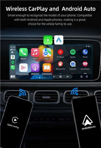 Apple Carplay Android TV Box Multimedia 2+32GB Quad-Core Carplay Ai Box