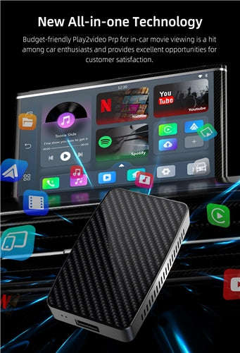 Apple Carplay Android TV Box Multimedia 2+32GB Quad-Core Carplay Ai Box