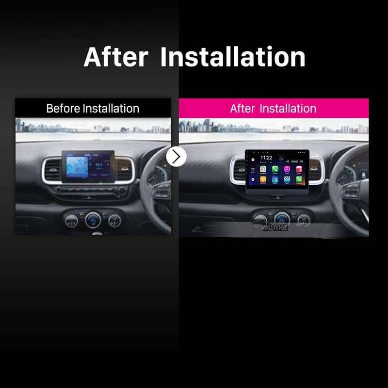 Hyundai Venue 2020 Android Navigation System with Android Auto and Apple Carplay