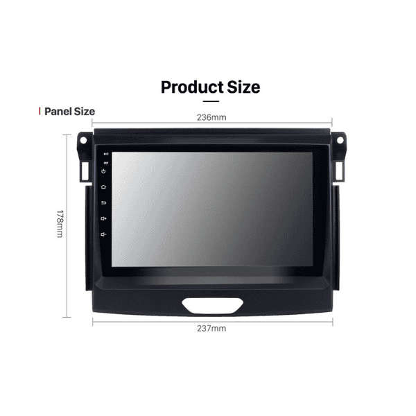 Ford Ranger Everest T7  (2016-2019) 9" Full Touch GPS Android Navigation CARPLAY Android auto