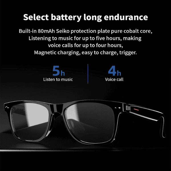 AI Integrated Smart Glasses with Bluetooth - Unisex