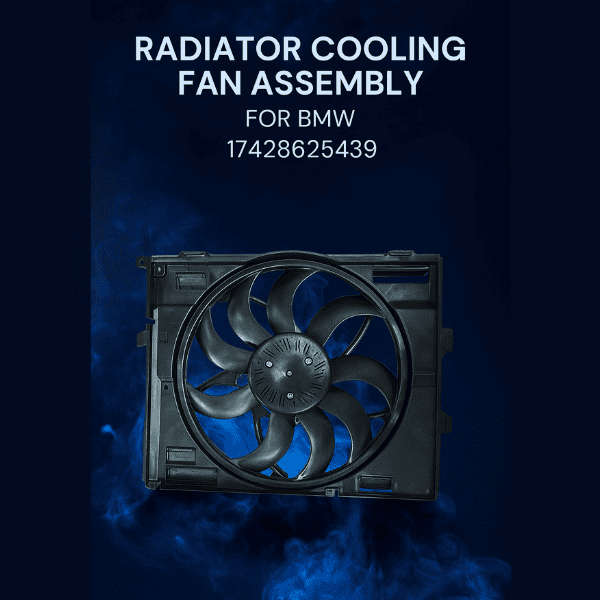 Radiator Cooling Fan Assembly For BMW - 17428625439