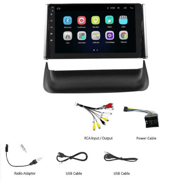 Toyota Rav4 2019+ Android Infotainment Unit with built in Carplay and Android Auto
