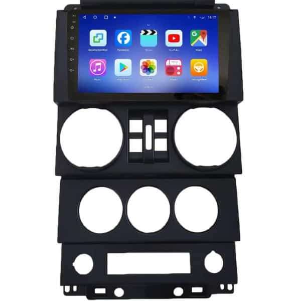 Jeep Wrangler Rubicon Android Radio Wireless CarPlay Android Auto