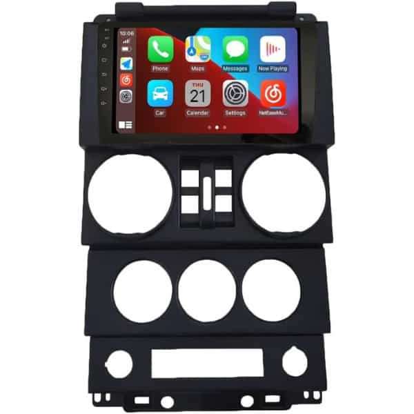 Jeep Wrangler Rubicon Android Radio Wireless CarPlay Android Auto