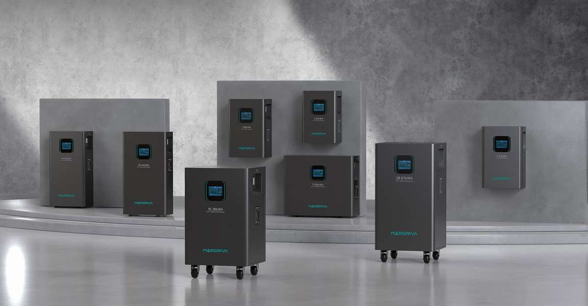 MR-LFP48-200-WMD  10.44kWh LiFePO4 Lithium Battery (51.2V / 204Ah)