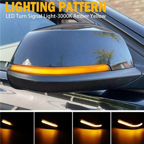 BMW Side Mirror Turn Signal Lamp Clear LED Dynamic Sequential Type - set 63137280772/1