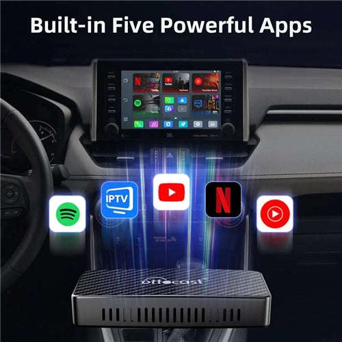 Play2Video Pro All in One Multimedia Adapter - Wired to Wireless Carplay Android Auto