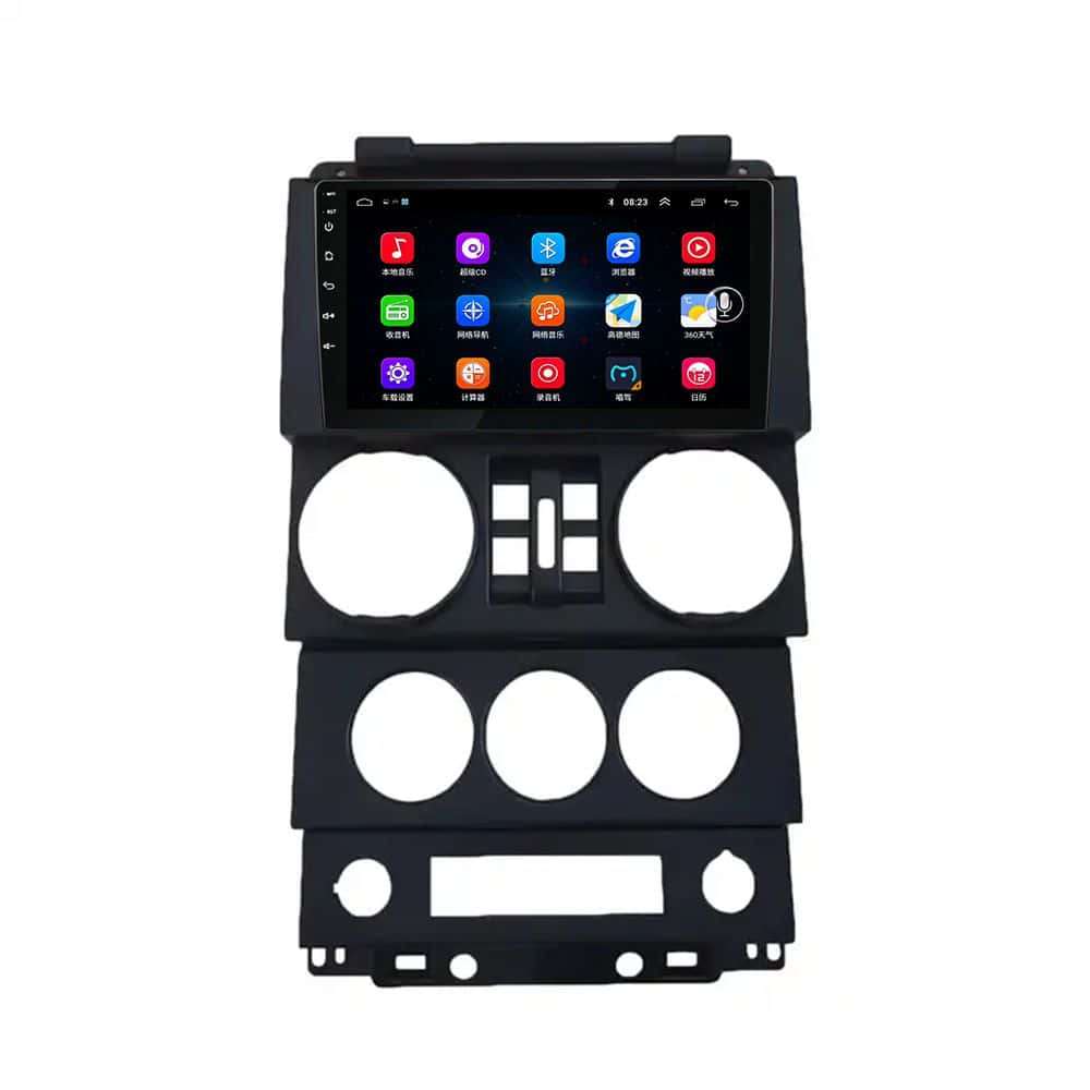 Jeep Wrangler Rubicon Android Radio Wireless CarPlay Android Auto