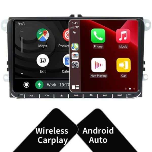 VW Android Radio Navigation Infotainment Unit CarPlay Android Auto 2GB 32GB