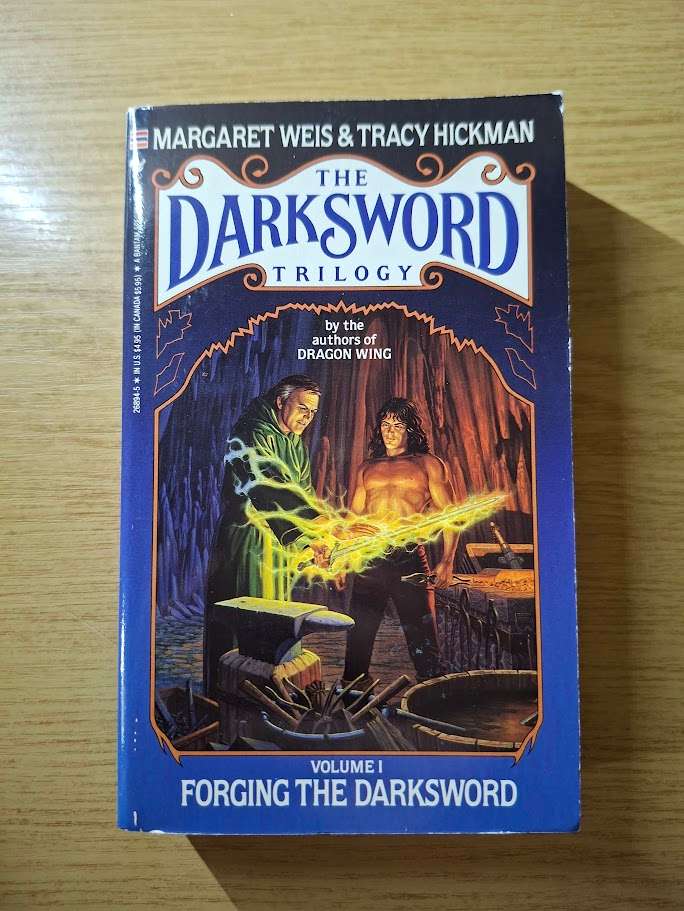Forging the Darksword - Margaret Weis & Tracy Hickman (Second Hand Book)
