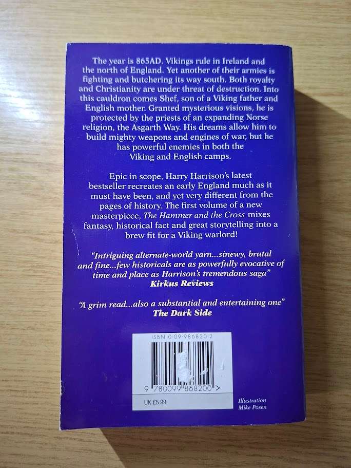 The Hammer and the Cross - Harry Harrison & John Holm (Second Hand Book)