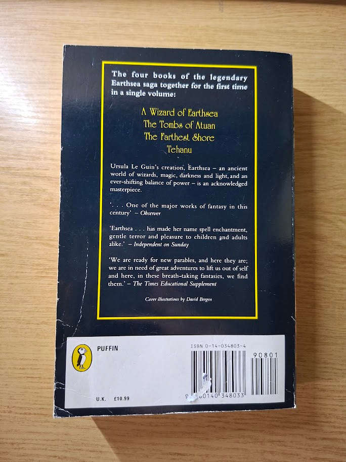 The Earthsea Quartet - Ursula K. Le Guin (Second Hand Book)