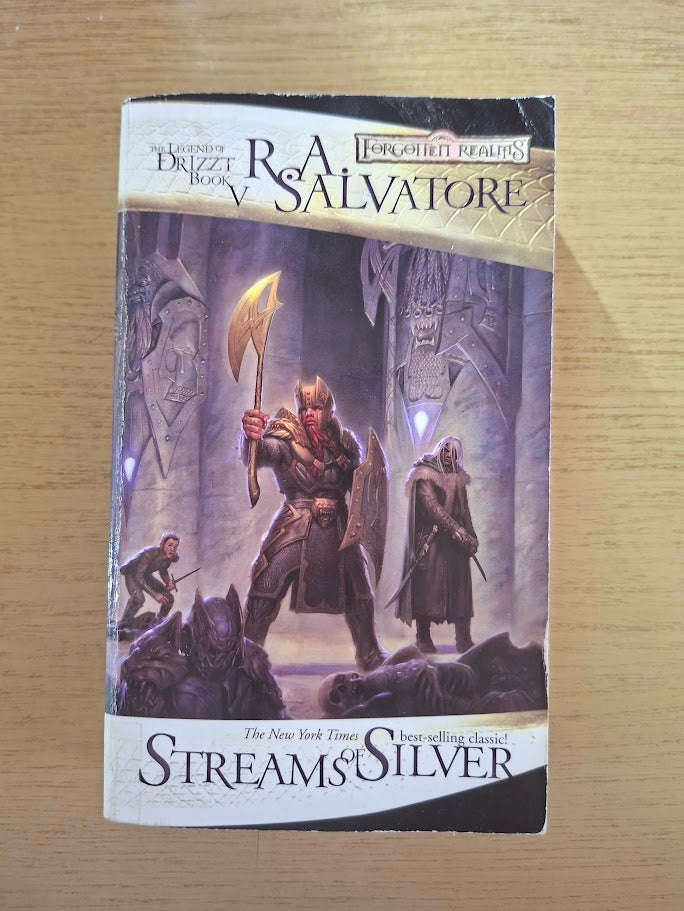 Streams of Silver by R.A. Salvatore (Second Hand Book)