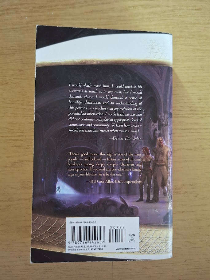 Streams of Silver by R.A. Salvatore (Second Hand Book)