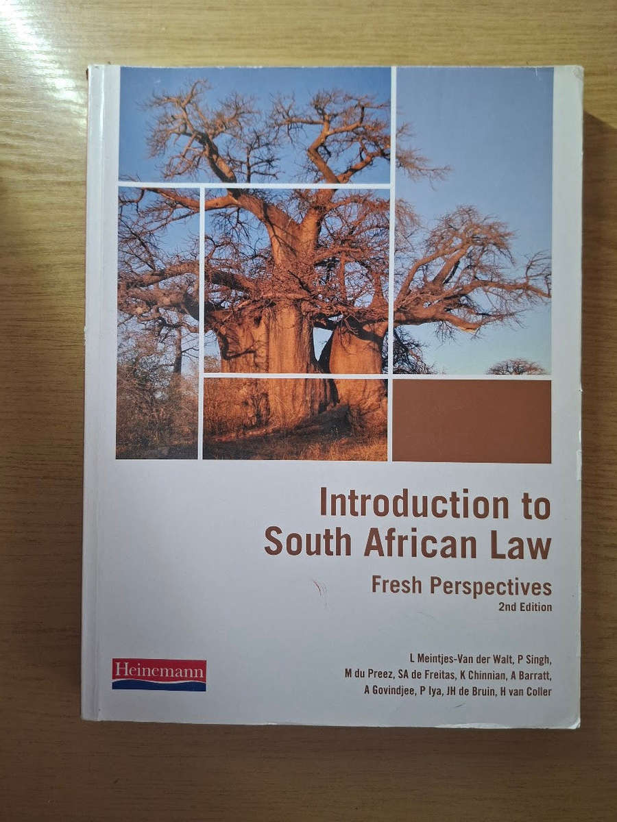 Introduction to South African Law by L. Meintjes-van der Walt (Second Hand Book)