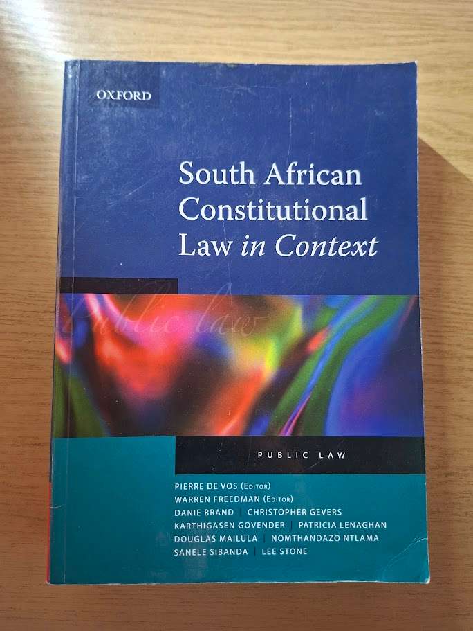 South African Constitutional Law in Context by Danie Brand (Second Hand Book)