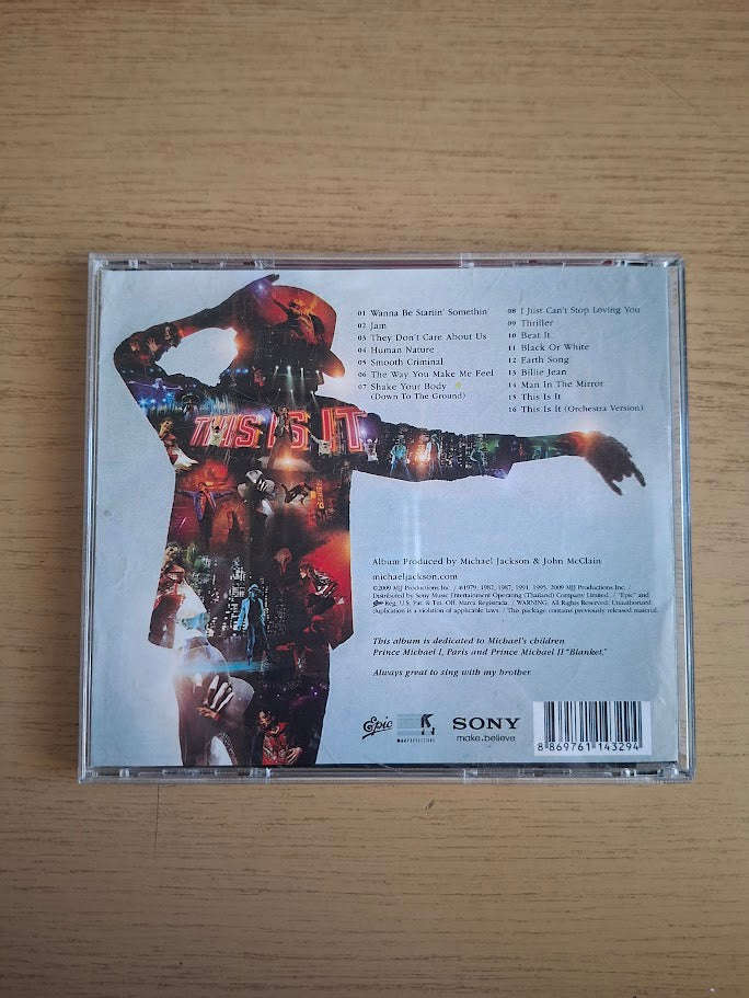 Michael Jackson  This Is It (Second Hand CD)