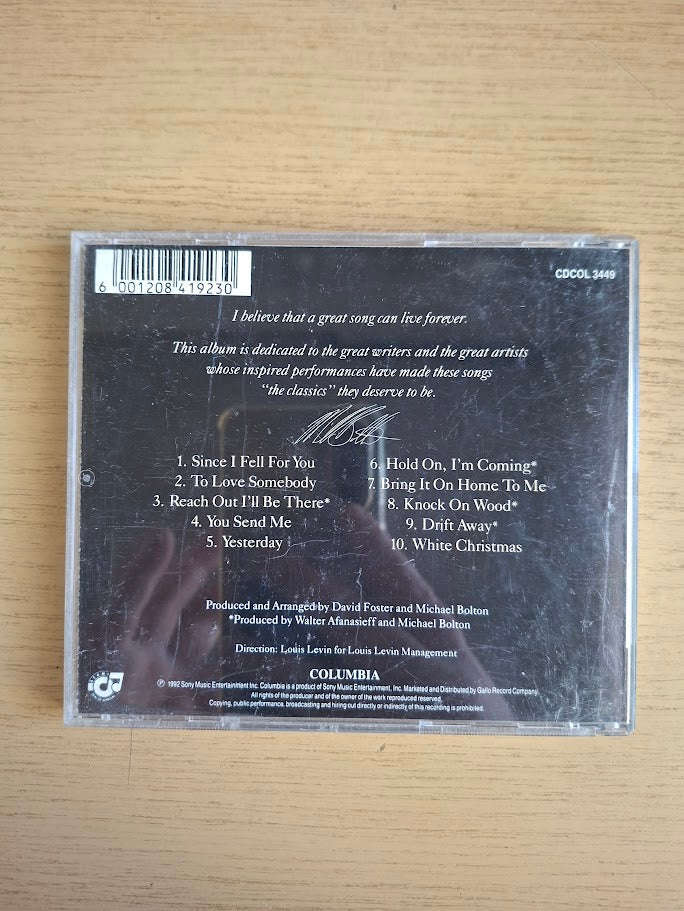 Michael Bolton  Timeless (The Classics) (Second Hand CD)