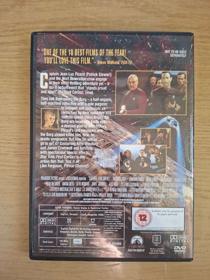 Star Trek: First Contact (Widescreen Collection, Second Hand DVD)
