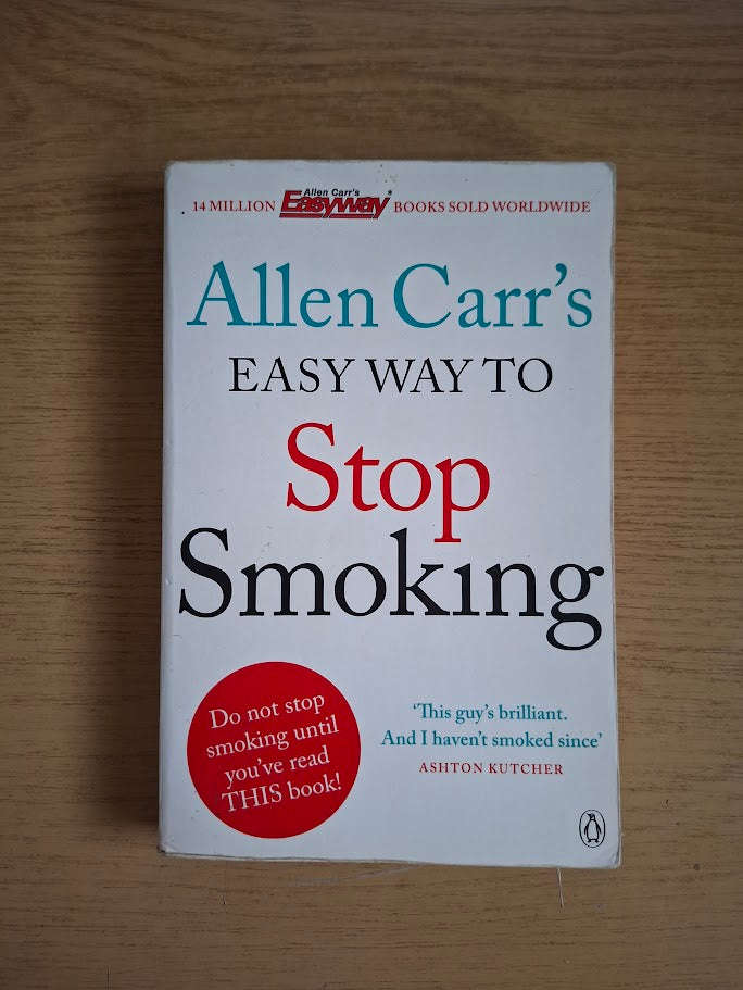 Allen Carr's Easy Way to Stop Smoking  Allen Carr (2013 Penguin Paperback)