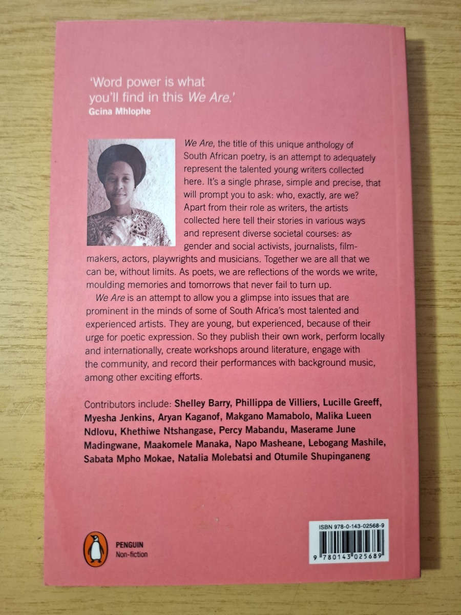 We Are  A Poetry Anthology  Natalia Molebatsi  Second-Hand