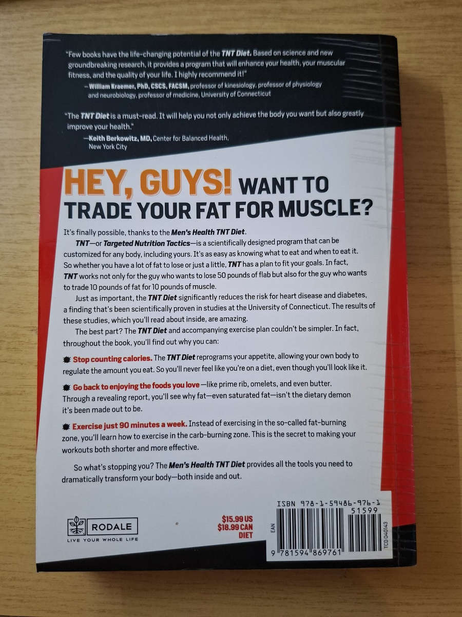 The Mens Health TNT Diet: Targeted Nutrition Tactics (Second-Hand)