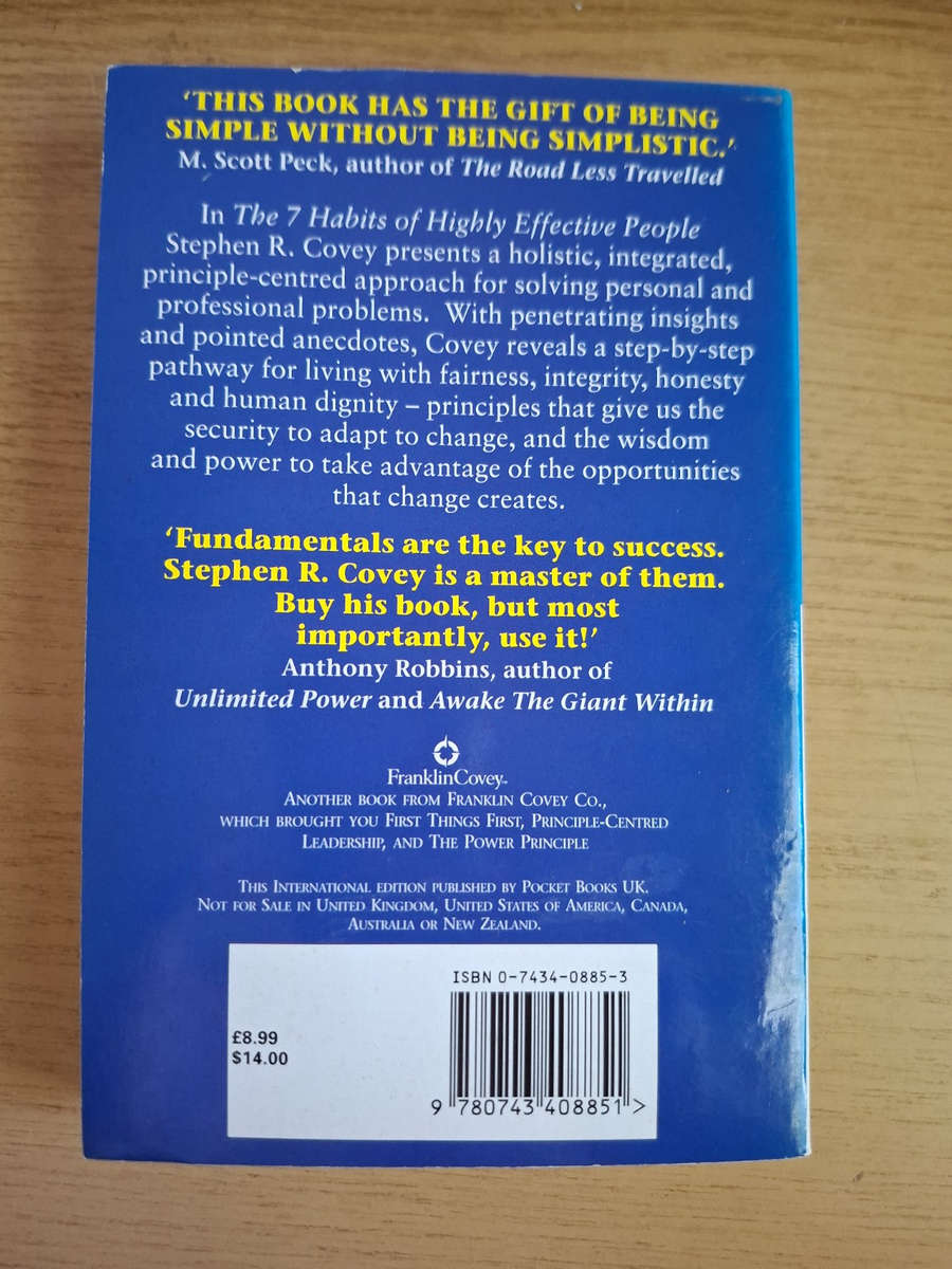 The 7 Habits of Highly Effective People (Second-Hand)