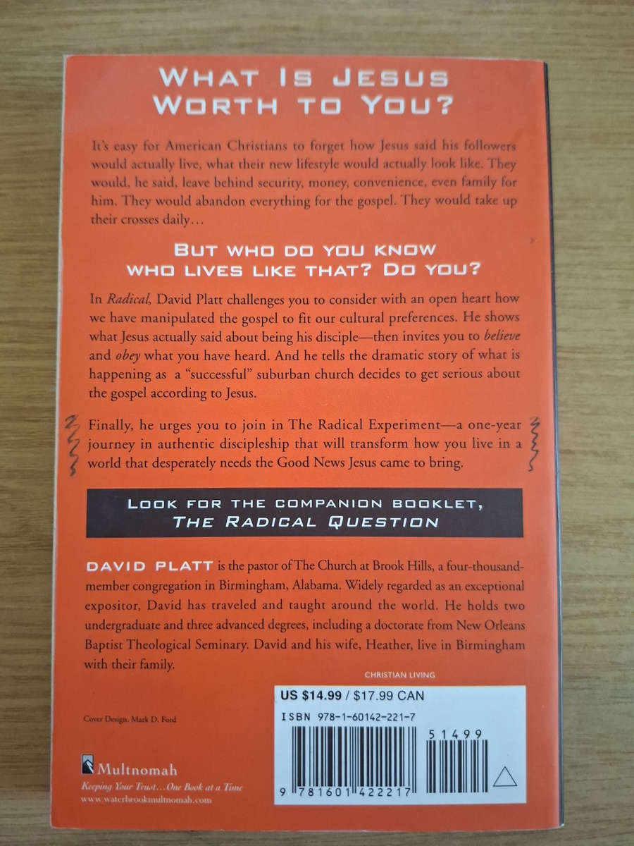 Radical  David Platt (Second-Hand)
